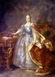 Портрет Екатерины II. Аргунов Иван Петрович, 1762 год