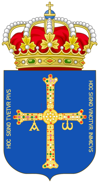 Файл:Coat of Arms of Asturias.svg