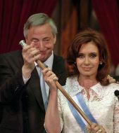 Президенты Нестор Киршнер (2003—2007) и Кристина Фернандес де Киршнер (2007—2015)