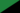 Darker green and Black flag.svg