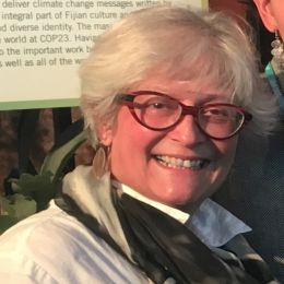 Dawn Bazely at COP23 Bonn 2017 (cropped).jpg