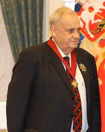Во время вручения ордена «За заслуги перед Отечеством» II степени, 2008 год