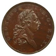 Пенни с профилем Георга III, 1788