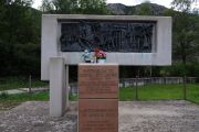 Памятник советскому партизану Фёдору Полетаеву в местечке Канталупо