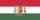 Flag of Hungary with great coat of arms (1849).svg