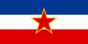 Flag of SFR Yugoslavia.svg