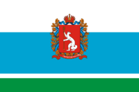 Flag of Sverdlovsk Oblast (1997 Coat of Arms).svg
