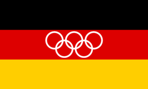 Flag of the German Olympic Team (1960-1968).svg