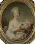 Портрет будущей принцессы де Ламбаль в детском возрасте, Франсуа - Юбер Друэ