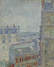 Vincent van Gogh, View from Theo's Apartment ( нидер. Gezicht vanuit Theo's appartement), 1887