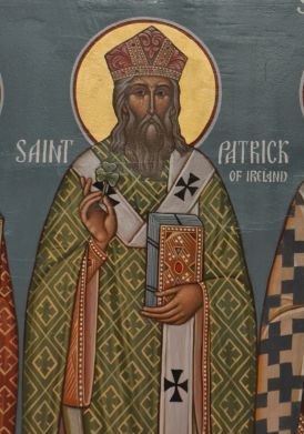 Icon of Saint Patrick, Christ the Saviour Church.jpg