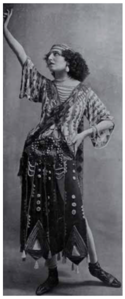 Ida Rubinstein as Salome.png