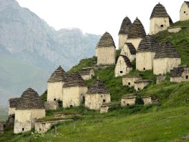 Некрополь у селения Даргавс — крупнейший на Северном Кавказе