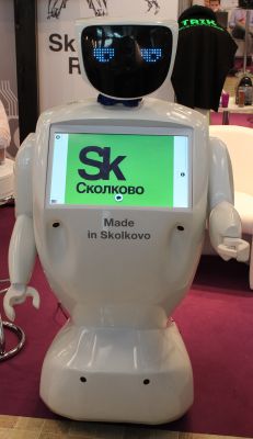 Innorobo 2015 - Skolkovo Robotics Center - Promobot.JPG