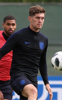 Стоунз в составе сборной Англии в 2018 году