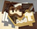 Хуан Грис, "Гитара", 1913 (синтетический кубизм)