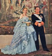 Хуан Перон и его первая супруга Эва