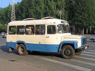 Автобус КАвЗ-3976 в Томске