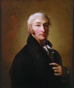 Н.М. Карамзин. Портрет работы Ж-Б Дамон-Ортолани. 1805