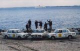 ВАЗ-2101 и их экипажи после финиша «Тур Европы-1971».