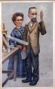 Литография «Радий». Литография с изображением Марии и Пьера Кюри, Ярмарка тщеславия, 22 декабря 1904 года