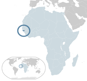 Гвинея-Бисау на карте мира
