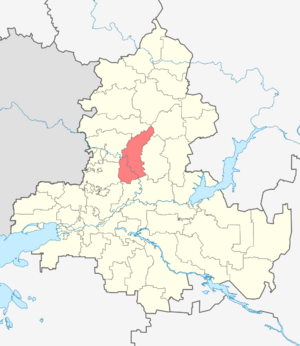 Белокалитвинский район на карте