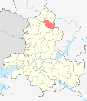 Боковский район на карте
