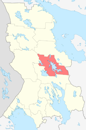 Сегежский муниципальный округ на карте