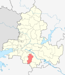 Location Of Tselinsky District (Rostov Oblast).svg