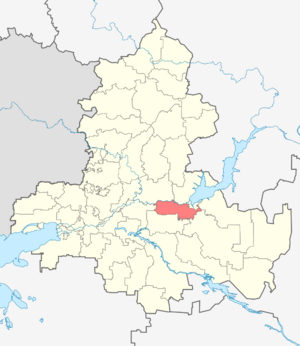 Волгодонской район на карте
