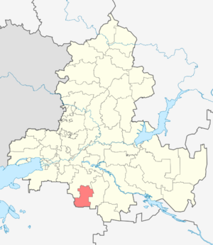 Егорлыкский район на карте