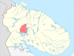 Мончегорск (муниципальный округ) на карте