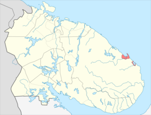 Островной (городской округ) на карте