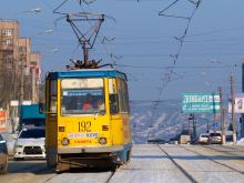 Трамваи в Луганске