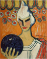 Меродак-Жанно, "Клоун с голубым шаром", 1906