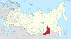 Забайкальский край на карте