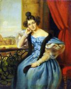Екатерина Николаевна Карамзина (в браке Мещерская). 1830-е