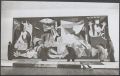 Сотрудники Stedelijk Museum размещают картину Пикассо "Guernica" ("Герника"), 1956 г.