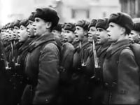 Moscow Strikes Back 11-25 cheering Red Army parade, bayonets fixed.jpg