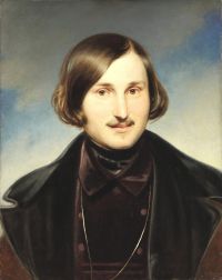«Портрет писателя Николая Васильевича Гоголя». Ф. А. Моллер, начало 1840-х