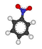 Молекула нитробензола