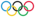 Olympic rings with white rims.svg