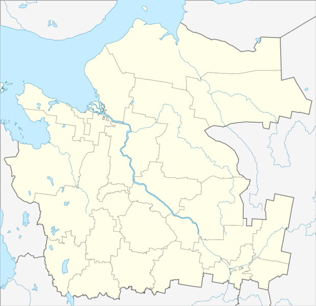 Файл:Outline Map Archangelsk Oblast mainland.svg