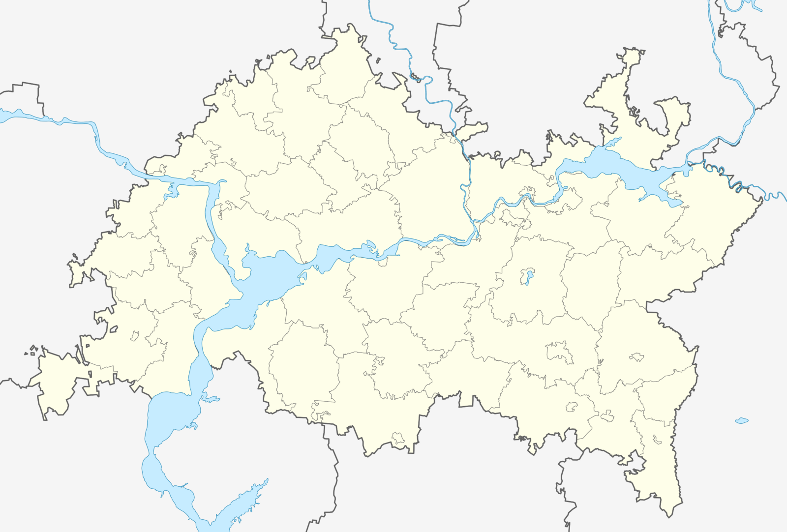 Леш карта. Контурная карта Республики Татарстан. Карта Татарстана контур. Карта Татарстана по районам.