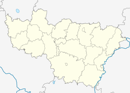 Outline Map of Vladimir Oblast.svg