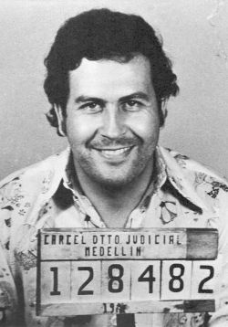 Эскобар при аресте в 1976 году
