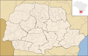 Рибейран-ду-Пиньял на карте