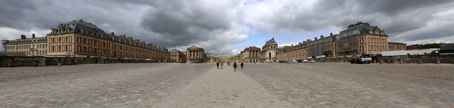 Панорамный вид Версальского дворца, 2013 год