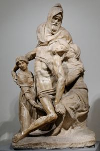Пьета Бандини. 1547—1555 годы., мрамор. Музей Опера-дель-Дуомо, Флоренция